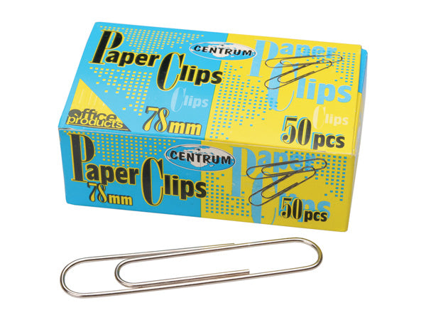 Centrum 80075 Agrafe birou metalice, nichetale, 78mm, cutie 50buc, 6953691703092 5948772227513 4030969800751 6420387000822