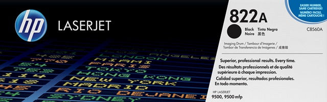 HP C8560A Black Imaging Drum No.822A, 40k, 088698445365