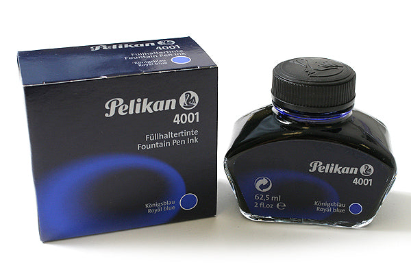 Pelikan 329136 Cerneala Pelikan 4001, albastru royal, calimara 62,5ml, 4012700329134
