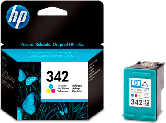 HP C9361EE No. 342 Cartus inkjet tricolor ORIGINAL, 5ml, 175-210pagini@5%, 884962780541