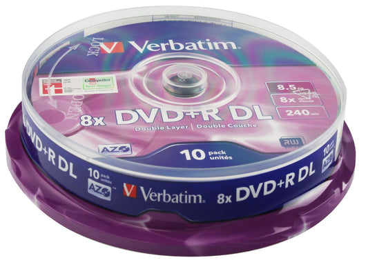 Verbatim 43576 Set 10 buc, DVD+R 16X, LightScribe