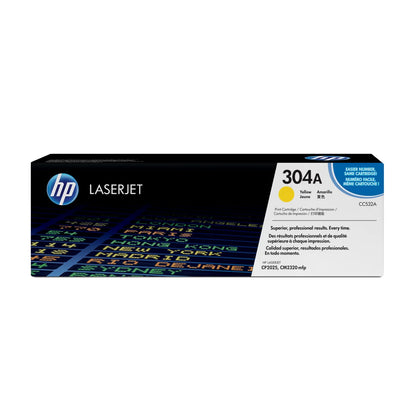 HP CC532A HP CC532A Cartus toner yellow No.304A, 2.8K 883585301515