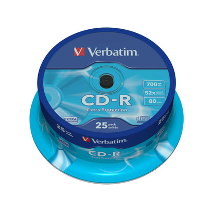 Verbatim 43432 Verbatim Set 25 buc, CD-R 700MB, 52x, DataLife Plus SuperAzo Extra Protection 023942434320