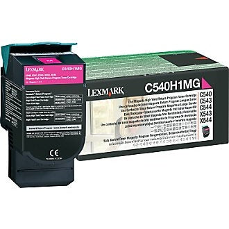 Lexmark C540H1MG Cartus toner Magenta, ORIGINAL, Return Program, High Capacity, 2K, 734646083478