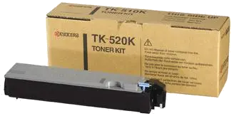 Kyocera TK-520K TK-520K Cartus toner negru original pentru FSC5015N, 6K