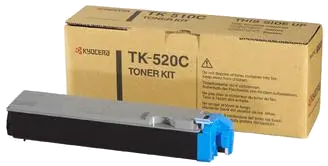 Kyocera TK-520C TK-520C Cartus toner cyan original pentru FSC5015N, 4K