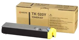 Kyocera TK-520Y TK-520Y Cartus toner yellow original pentru FSC5015N, 4K pag