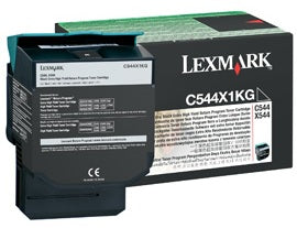 Lexmark C544X1KG Cartus toner negru, ORIGINAL, Return Program, Extra High Capacity, 6K, 734646083539