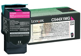 Lexmark C544X1MG Cartus toner Magenta, ORIGINAL, Return Program, Extra High Capacity 4K, 734646083553