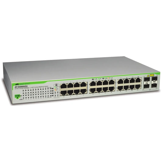Allied Telesis AT-GS950/24-50 Allied Telesis AT-GS950/24 Switch 24porturi x 10/100/1000T, WebSmart