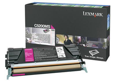 Lexmark C5200MS Cartus toner Magenta, ORIGINAL, Return Program, 1500 pag, 734646039475