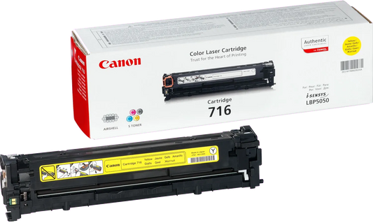 Canon 1977B002 CRG716Y Cartus toner yellow pt. LBP5050,i-SensysMF8050, 1.5 K, 4960999610863