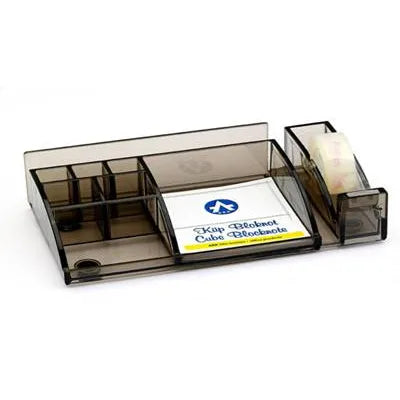 ARK A2043 ARK Organizator birou plastic transparent A2043, compartimentat 8690857020430