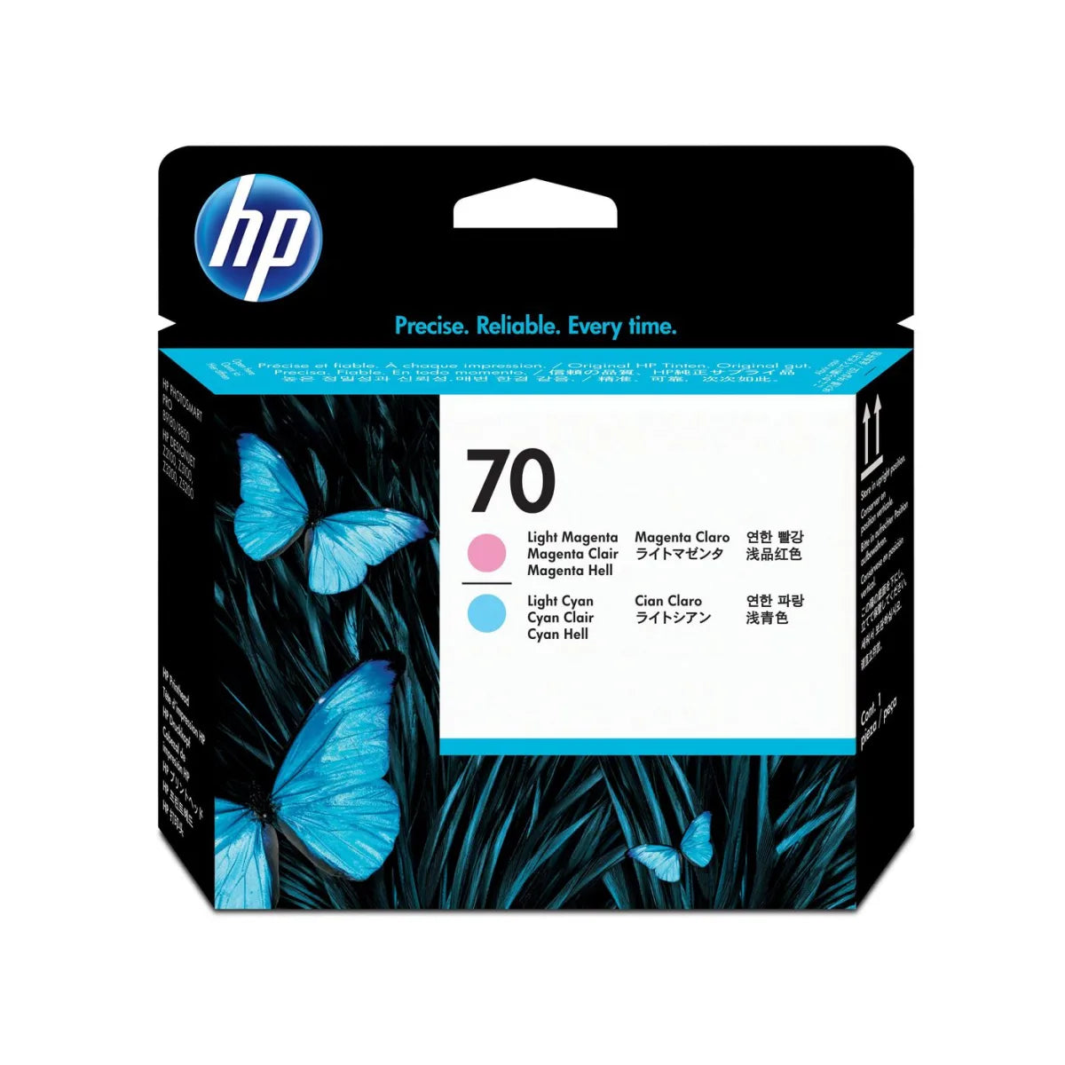 HP C9405A HP C9405A Cap de printare No.70 ORIGINAL Light cyan and Light magenta 882780390768