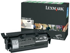 Lexmark X651A11E Cartus toner negru, ORIGINAL, Return Program, Standard Capacity, 7K, 734646073738