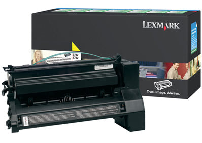 Lexmark C782X1YG Cartus toner Yellow, ORIGINAL, Return Program, Extra High Capacity, 15K, 734646018821