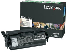 Lexmark T654X11E Cartus toner negru, ORIGINAL, Return Program, Extra High Capacity, 36k, 734646064347