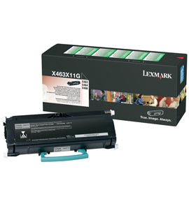 Lexmark X463X11G Cartus toner negru, ORIGINAL, Return Program, Extra High Capacity, 15k, 734646317542