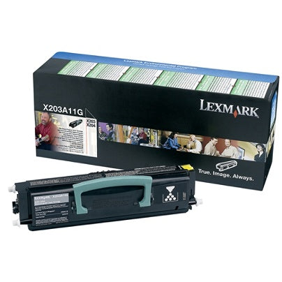 Lexmark X203A11G Cartus toner negru, ORIGINAL, Return Program, Standard Capacity, 2.5k, 734646318020