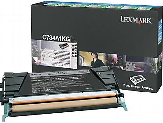 Lexmark C734A1KG Cartus toner negru ORIGINAL, Return Program, Standard Capacity , 8K, 734646047593