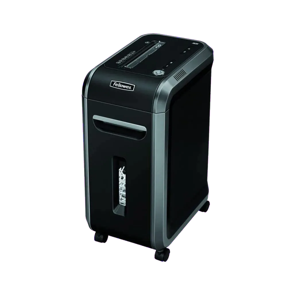 Fellowes 4690101 Powershred 90S distrugator de documente in fasii 18 coli, P-2, 43859631070 50043859631075