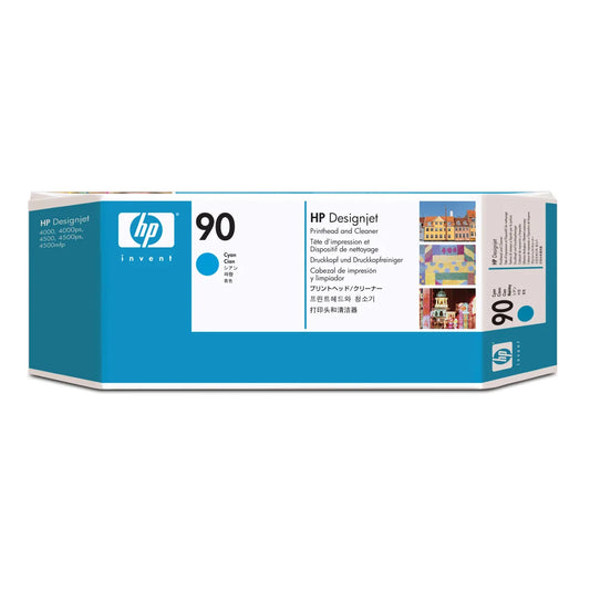 HP C5055A HP C5055A No. 90 Cap printare si curatare ORIGINAL cyan 829160222561