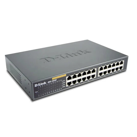 D-Link DES-1024D D-Link DES-1024D - Desktop Switch, 24-Port 10/100Mbps