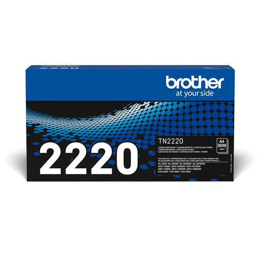 Brother TN2220 Brother TN-2220 Toner negru original HC pt. Brother 2845, HL-2240,HL-2250DN,2600 pagini 4977766682862