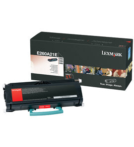 Lexmark E260A21E Cartus toner negru, ORIGINAL, Regular, Standard Capacity, 3.5k, 734646064798