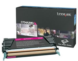 Lexmark C734A2MG Cartus toner Magenta, ORIGINAL, Standard Capacity, 6k, 734646047616