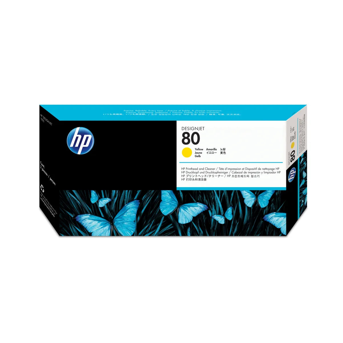 HP C4823A HP C4823A No.80 Cap printare si curatare ORIGINAL yellow 0088698541654