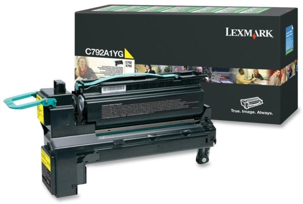 Lexmark C792A1YG Cartus toner Yellow, ORIGINAL, Return Program,Standard Capacity, 6k, 734646194686