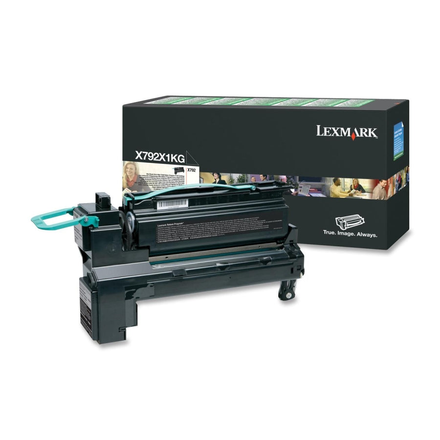 Lexmark X792X1KG Cartus toner negru, ORIGINAL, Return Program, Extra High Capacity, 20K, 734646251617