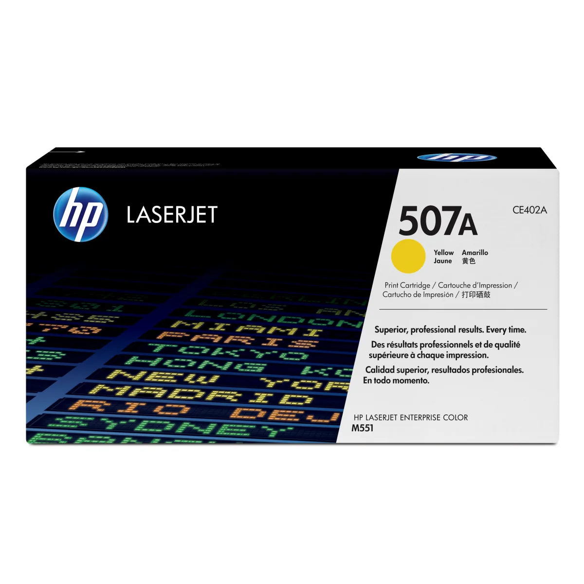 HP CE402A HP Toner 507A CE402A Yellow 6000 pag pentru M500 M551 M575 884962554586