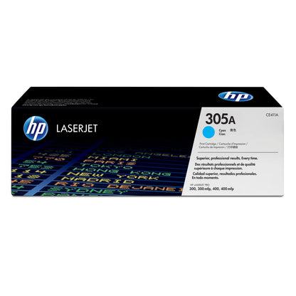 HP CE411A HP CE411A Cartus toner No.305A cyan, 2.6k 884962772362