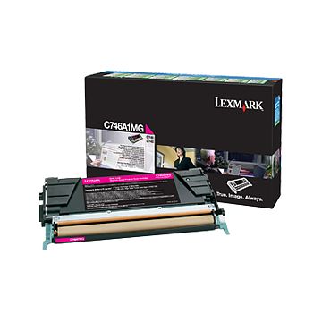 Lexmark C746A1MG Cartus toner Magenta, ORIGINAL, Return Program, Standard Capacity, 7k, 734646319768