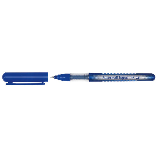 Stanger GG.SN.7420002 Stanger Rollerball 0.5mm albastru varf metal regulator cerneala 4011886027919