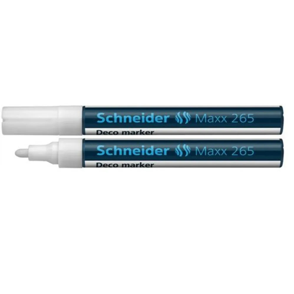 Schneider 535849 Schneider Deco marker creta lichida alb 2-3mm nepermanent 4004675007537