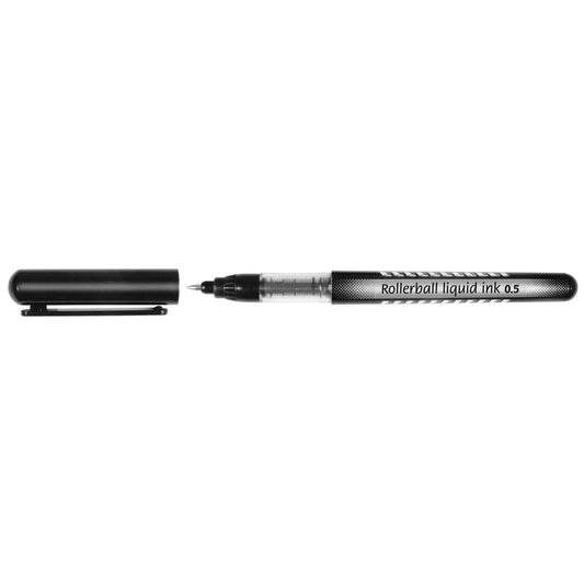 Stanger GG.SN.7420001 Stanger Rollerball 0.5mm negru varf metal regulator cerneala 4011886027902