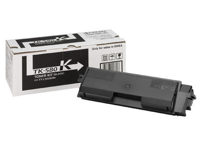 Kyocera 0T2KT0NL TK-580K Toner original Black pentru FSC5150, 3500 pag