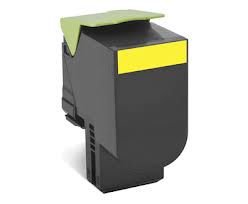 Lexmark 70C2HY0 Cartus toner Yellow, ORIGINAL, Return Program, High Capacity, 3000 pag, 734646436854