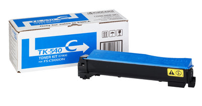 Kyocera 0T2HLAEU TK-540C Toner cyan pentru FS-C5100DN, 3.500 pag