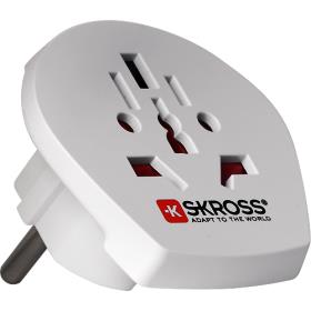 SKROSS 1.500211 Adaptor priza universal World > Europe, 7640112215546 7640112215300 7640166320111