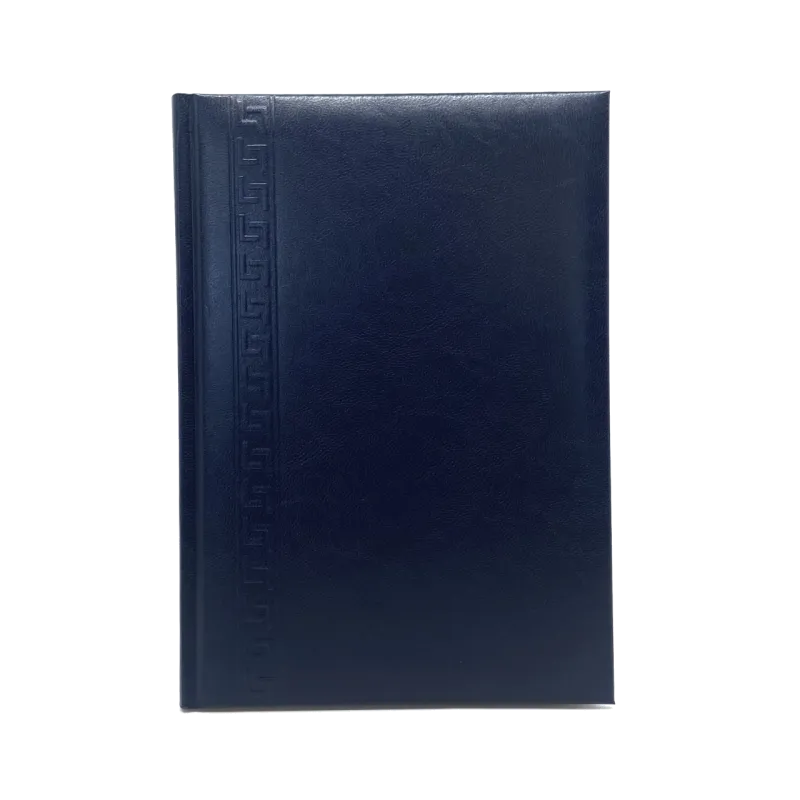 Herlitz 9479800 Agenda A5 nedatata 224 file coperta buretata albastru petrol, 6423967022214 4008117005105