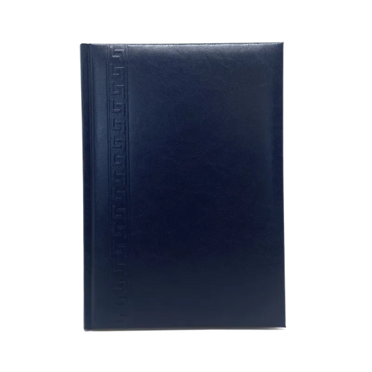 Herlitz 9479800 Agenda A5 nedatata 224 file coperta buretata albastru petrol, 6423967022214 4008117005105