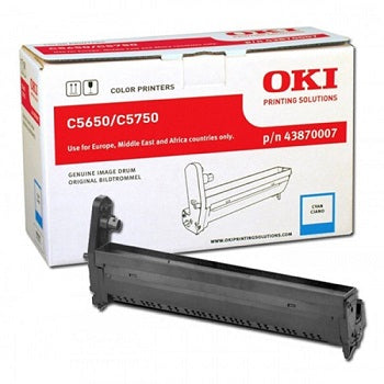 Oki 43870007 Drum unit cyan OKI seria C5650/C5750 20.000 pag, 5031713040118