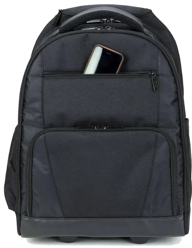 Targus TSB700EU Sport Rolling Laptop Backpack for 15-15.6'', Black