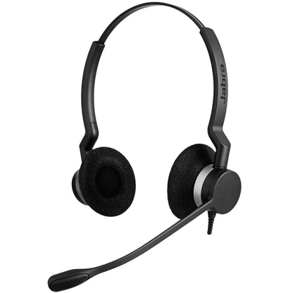 Jabra 2309-820-104 Jabra Casca BIZ 2300 QD Duo cu fir, Binaural, On-Ear, conectare QD 0706487014461
