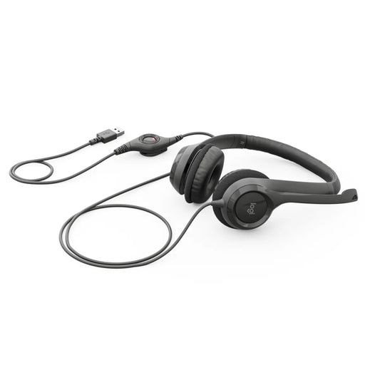 Logitech 981-000406 Logitech H390 Casti cu microfon, Over-the-Head Design, USB 5099206030015