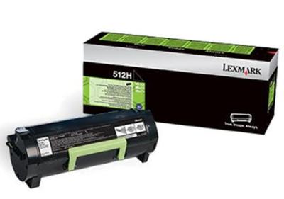 Lexmark 51F2H00 Cartus toner negru, no. 512H, ORIGINAL, 5000 pag, 734646562355